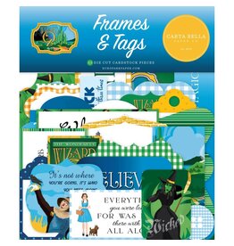 CARTA BELLA CARTA BELLA WIZARD OF OZ FRAMES & TAGS DIE-CUTS