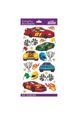 AMERICAN CRAFTS AMERICAN CRAFTS STICKO RACE CAR THEMED STICKERS