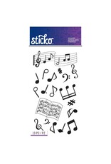 AMERICAN CRAFTS AMERICAN CRAFTS STICKO MUSICAL NOTES STICKERS