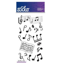 AMERICAN CRAFTS AMERICAN CRAFTS STICKO MUSICAL NOTES STICKERS