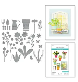 SPELLBINDERS SPELLBINDERS TINA SMITH WINDOWS WITH A VIEW COLLECTION THE BOTANICAL SOLARIUM DIE SET BUNDLE