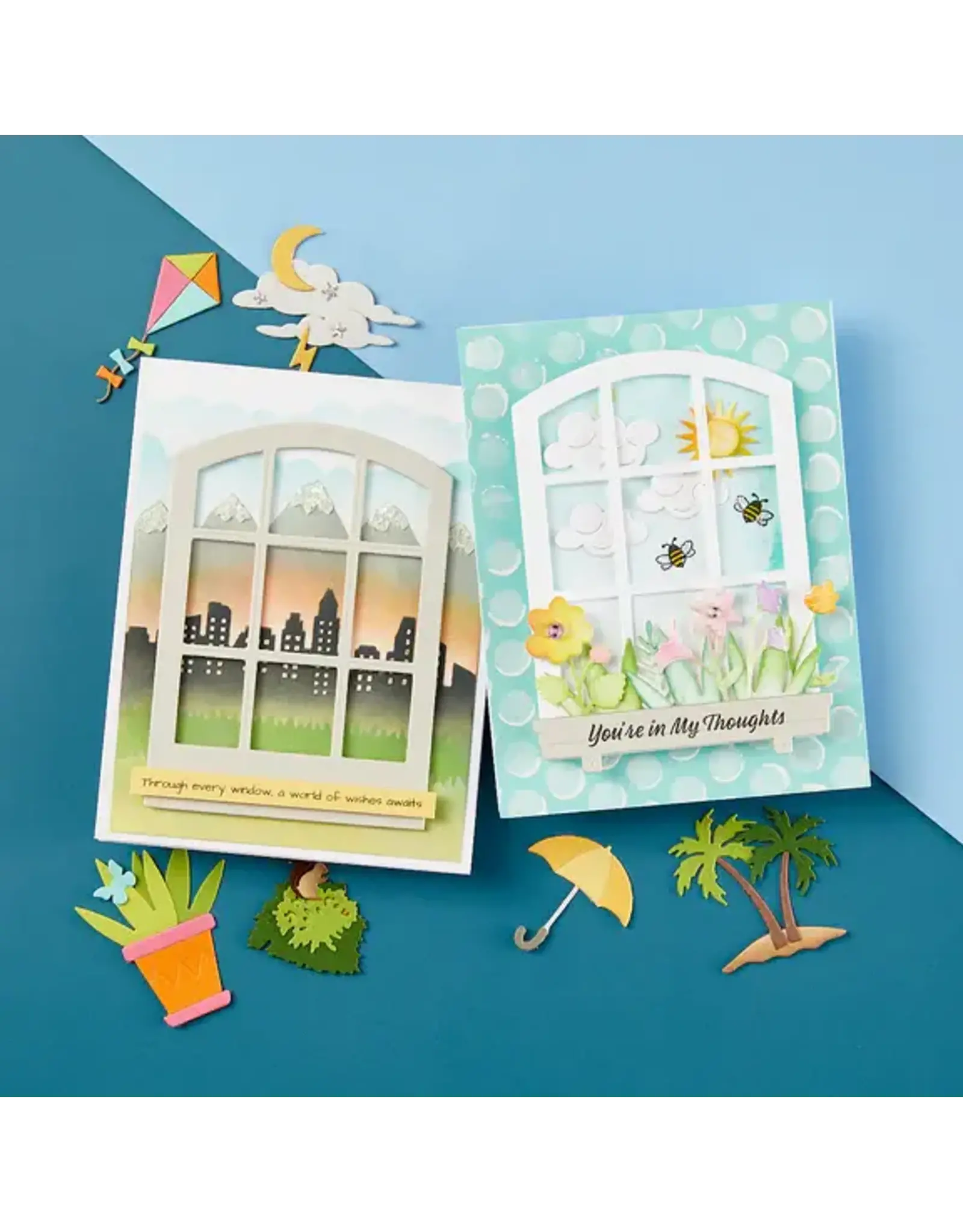 SPELLBINDERS SPELLBINDERS TINA SMITH WINDOWS WITH A VIEW COLLECTION I WANT IT ALL BUNDLE