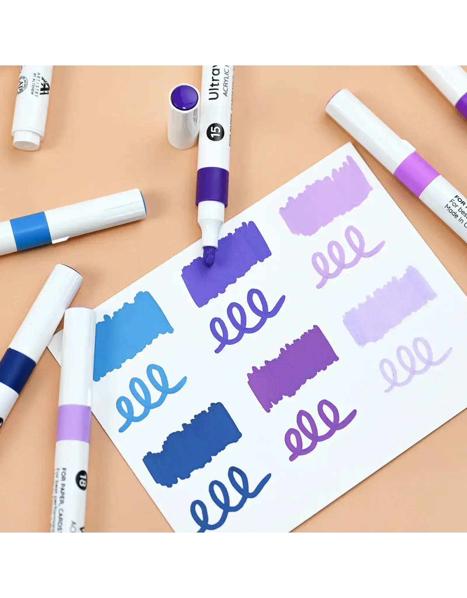 ALTENEW ALTENEW ARTISTRY ACRYLIC MARKER 24 COLOR SET - VOL 1