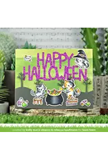 LAWN FAWN LAWN FAWN PURRFECTLY WICKED ADD-ON CLEAR STAMP AND DIE SET