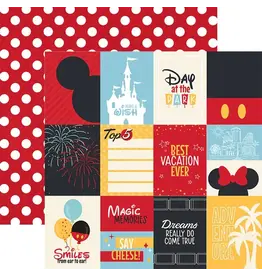 PAPER HOUSE PRODUCTIONS PAPER HOUSE MAGIC PARK TAGS 12X12 CARDSTOCK