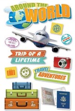 PAPER HOUSE PRODUCTIONS PAPER HOUSE WORLD TRAVEL 3D STICKERS