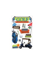 PAPER HOUSE PRODUCTIONS PAPER HOUSE GOLF 3D STICKERS