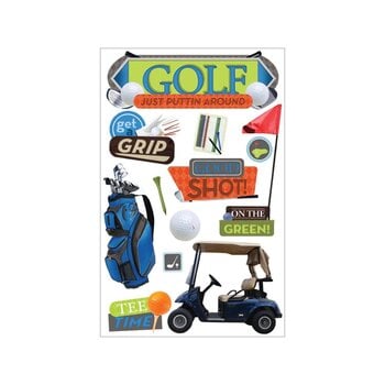 PAPER HOUSE PRODUCTIONS PAPER HOUSE GOLF 3D STICKERS