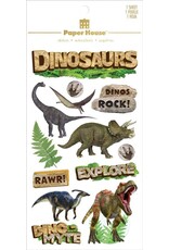 PAPER HOUSE PRODUCTIONS PAPER HOUSE DINOSAURS 3D STICKERS