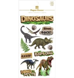 PAPER HOUSE PRODUCTIONS PAPER HOUSE DINOSAURS 3D STICKERS