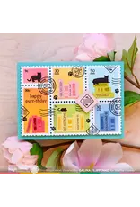 WAFFLE FLOWER WAFFLE FLOWER POSTAGE COLLAGE A6 DIE SET