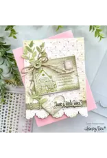 HONEY BEE HONEY BEE STAMPS EYELET LACE 3D EMBOSSING FOLDER AND COORDINATING DIE