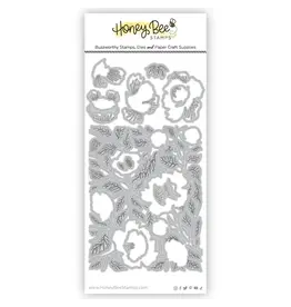 HONEY BEE HONEY BEE STAMPS BOLD BACKGROUNDS: VINTAGE ROSES DIE SET