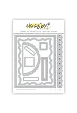 HONEY BEE HONEY BEE STAMPS LOVELY LAYOUTS: POSTED DIE SET