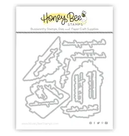 HONEY BEE HONEY BEE STAMPS LOVE IS A ROSE DIE SET