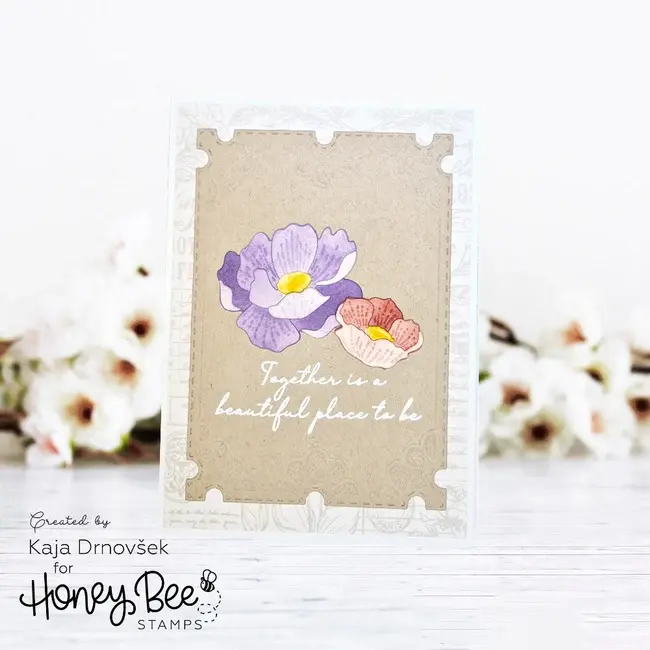 HONEY BEE STAMPS HONEY BEE STAMPS BY YOUR SIDE CLEAR STAMP SET