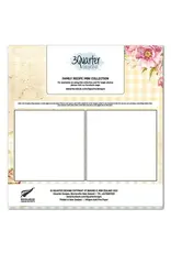 3QUARTER DESIGNS 3QUARTER DESIGNS FAMILY RECIPE 12x12 MINI COLLECTION PACK