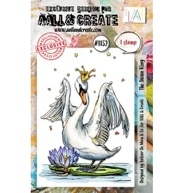 AALL & CREATE AALL & CREATE AUTOUR DE MWA #1152 THE SWAN KING A7 CLEAR STAMP