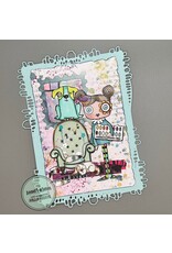 AALL & CREATE AALL & CREATE JANET KLEIN #1131 BIRDS OF A FEATHER A7 CLEAR STAMP SET
