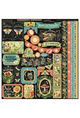 GRAPHIC 45 GRAPHIC 45 LIFE IS ABUNDANT 12x12 CALENDAR COLLECTION PACK