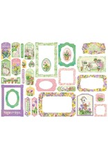 GRAPHIC 45 GRAPHIC 45 GROW WITH LOVE COLLECTION CHIPBOARD TAGS & FRAMES 30/PK