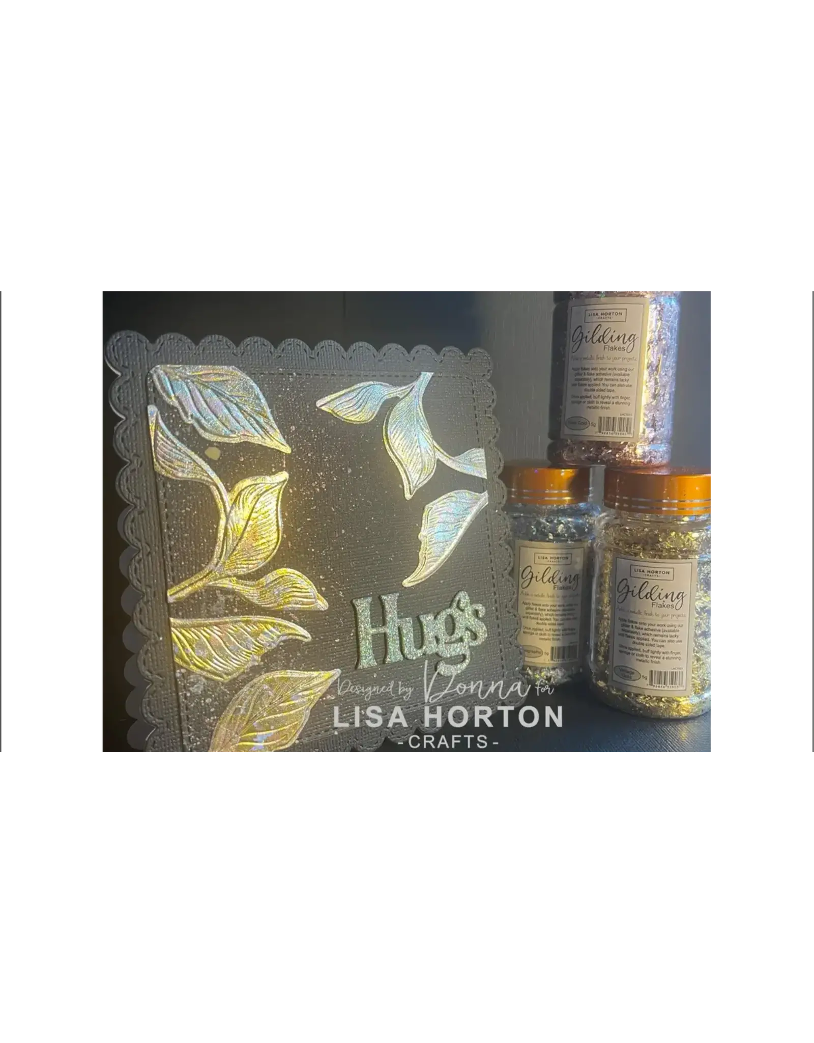 LISA HORTON CRAFTS LISA HORTON CRAFTS HOLOGRAPHIC GILDING FLAKES