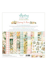 MINTAY MINTAY SPRING IS HERE 12x12 COLLECTION PACK 12 SHEETS + BONUS CUTOUTS
