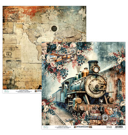 MINTAY MINTAY TRAVELLER #03 12x12 CARDSTOCK