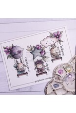 CHOU & FLOWERS CHOU & FLOWERS HORS-SÉRIE DOUDOULAND LES ASTROS COLLECTION DOUDOU CAPRICORNE CLEAR STAMP SET