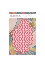 STAMPS BY ME STAMPS BY ME STYLISH CHEVRON DIE SET