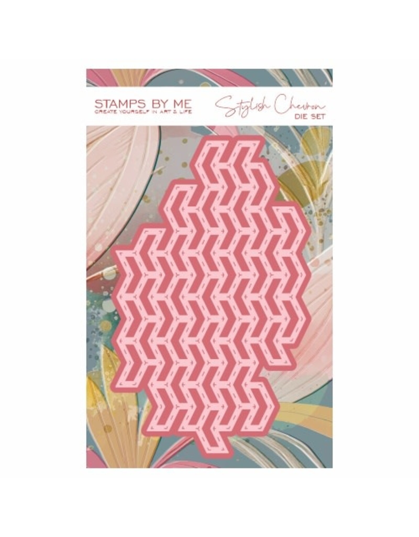 STAMPS BY ME STAMPS BY ME STYLISH CHEVRON DIE SET