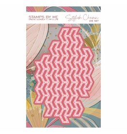 STAMPS BY ME STAMPS BY ME STYLISH CHEVRON DIE SET