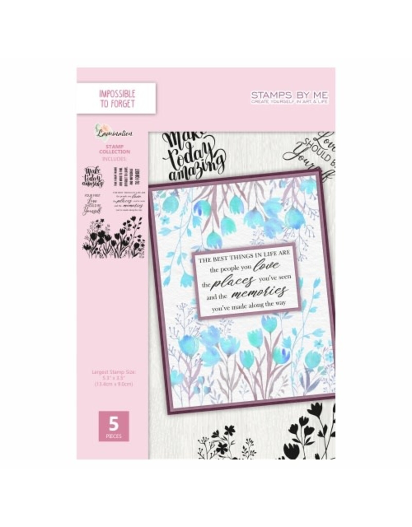 STAMPS BY ME STAMPS BY ME LAMINATION CLEAR STAMP COLLECTION - IMPOSSIBLE TO FORGET