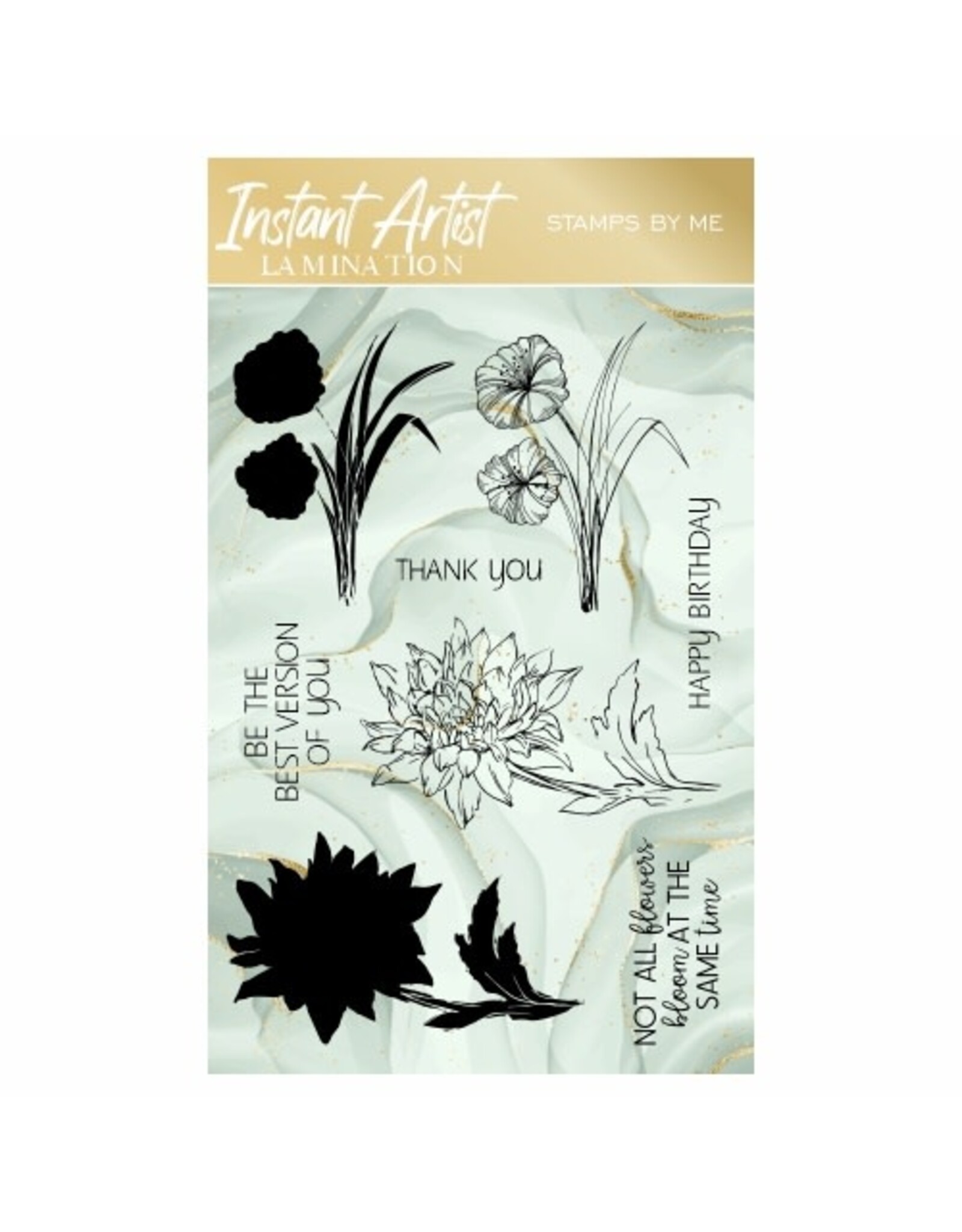 STAMPS BY ME STAMPS BY ME INSTANT ARTIST CLEAR STAMP COLLECTION - LAMINATION