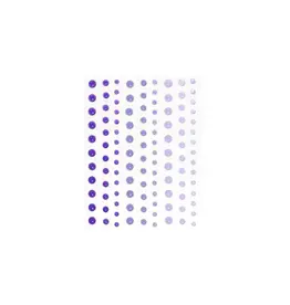 HERO ARTS HERO ARTS HERO HUES TRANSLUCENT PURPLES ENAMEL DOTS 114PC