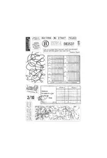 HERO ARTS HERO ARTS POLY CLEAR VINTAGE MAP AND LEDGER CLEAR STAMP SET