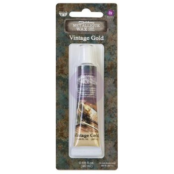 PRIMA PRIMA FINNABAIR ART ALCHEMY VINTAGE GOLD METALLIQUE WAX 20ML