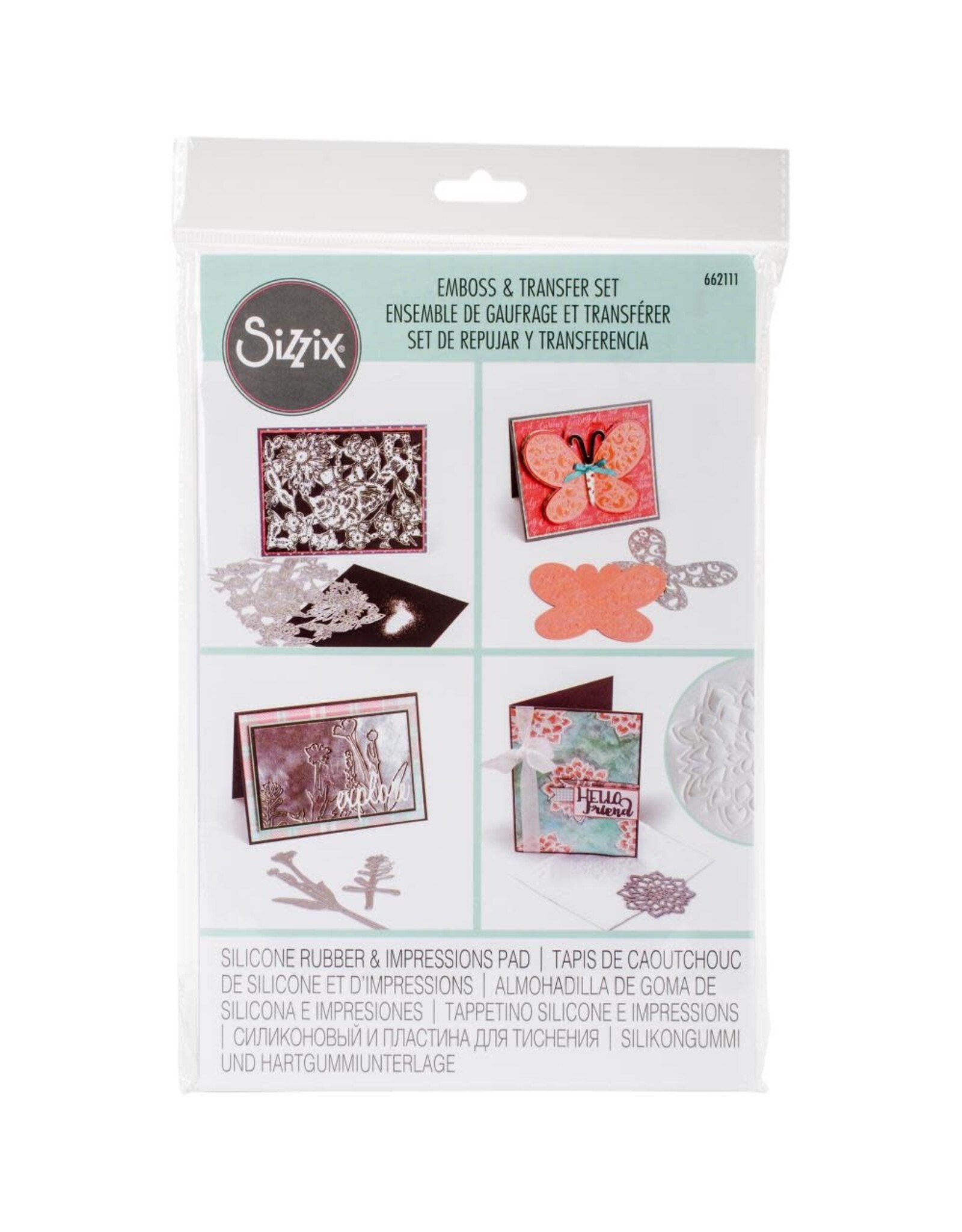 SIZZIX SIZZIX STANDARD EMBOSS & TRANSFER SET