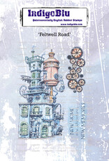 INDIGO BLU INDIGOBLU FELTWELL ROAD A6 CLING STAMP SET