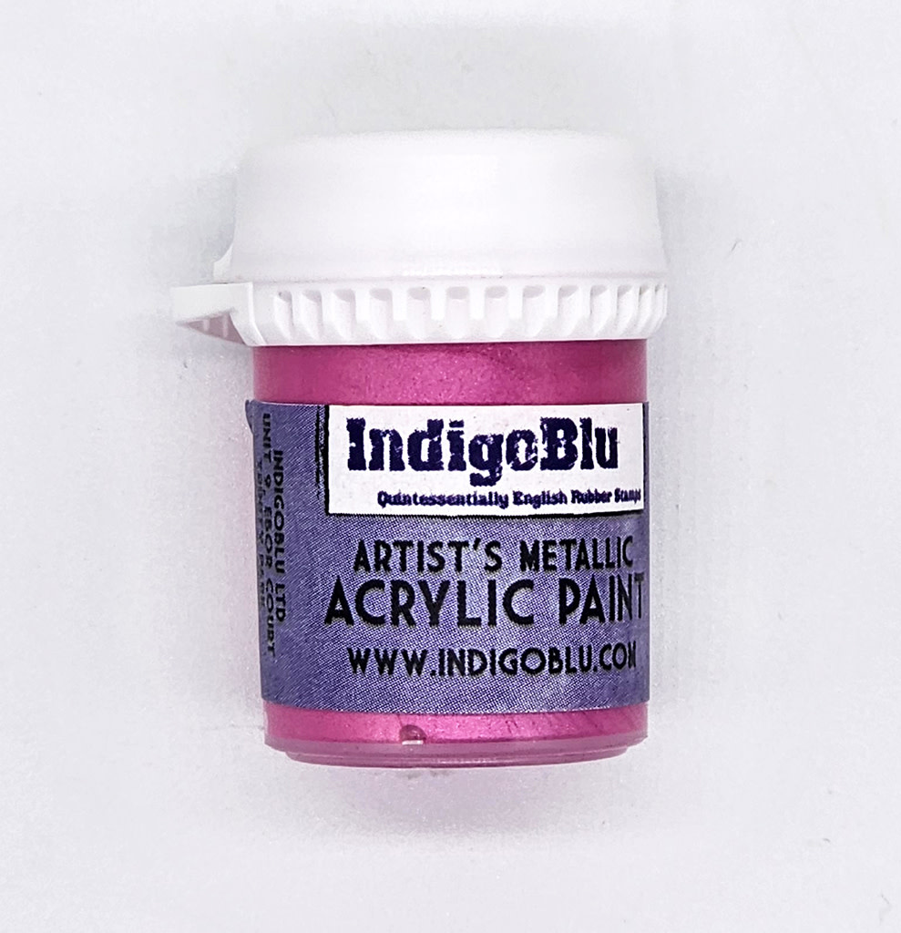 INDIGO BLU INDIGOBLU CHESHIRE CAT ARTIST'S METALLIC ACRYLIC PAINT 20ml