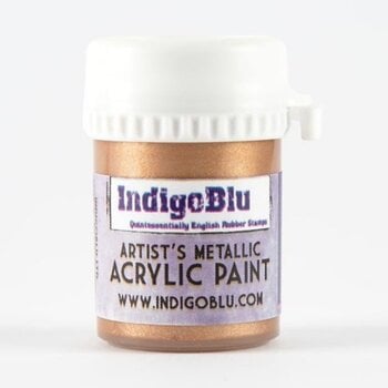 INDIGO BLU INDIGOBLU NEW PENNY ARTIST'S METALLIC ACRYLIC PAINT 20ml