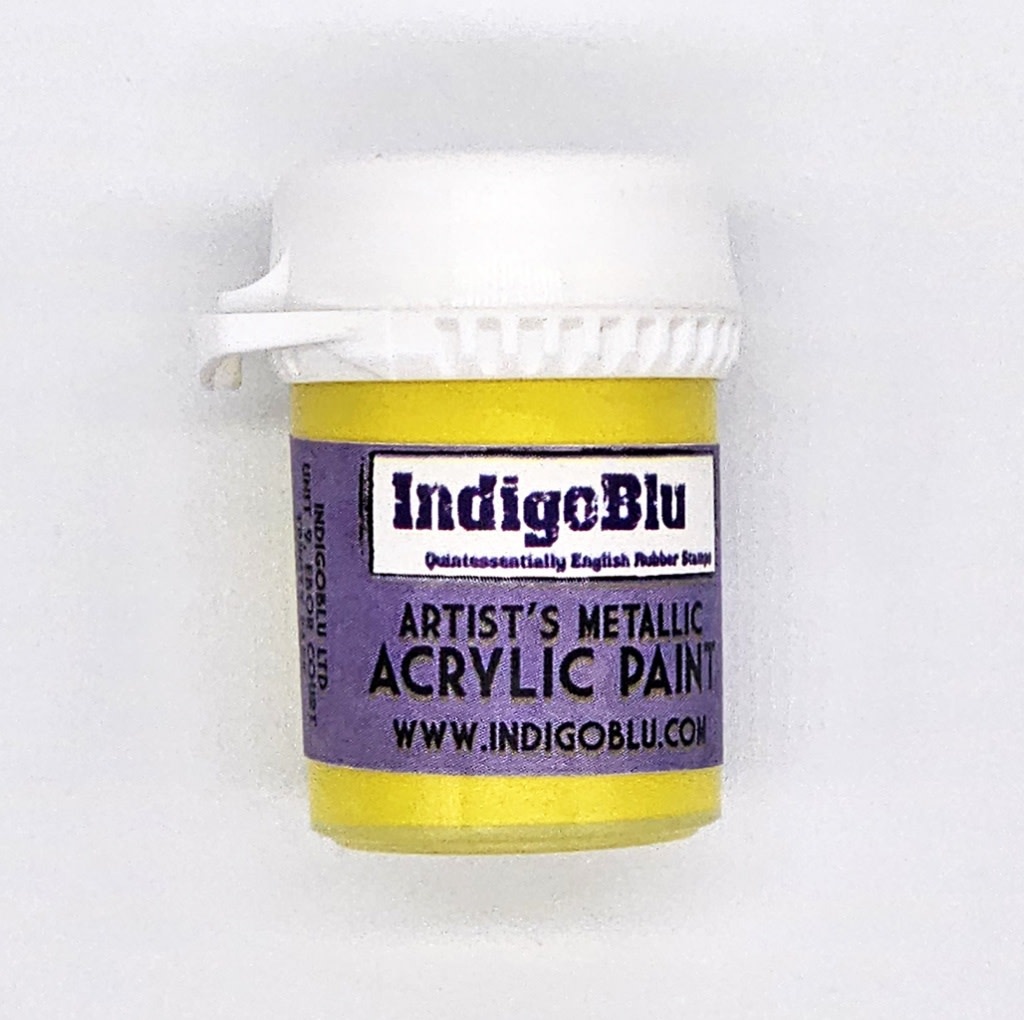 INDIGO BLU INDIGOBLU THE DUCHESS ARTIST'S METALLIC ACRYLIC PAINT 20ml