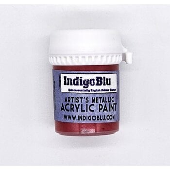 INDIGO BLU INDIGOBLU QUEEN OF HEARTS ARTIST'S METALLIC ACRYLIC PAINT 20ml