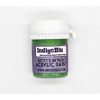 INDIGO BLU INDIGOBLU MAD HATTER ARTIST'S METALLIC ACRYLIC PAINT 20ml