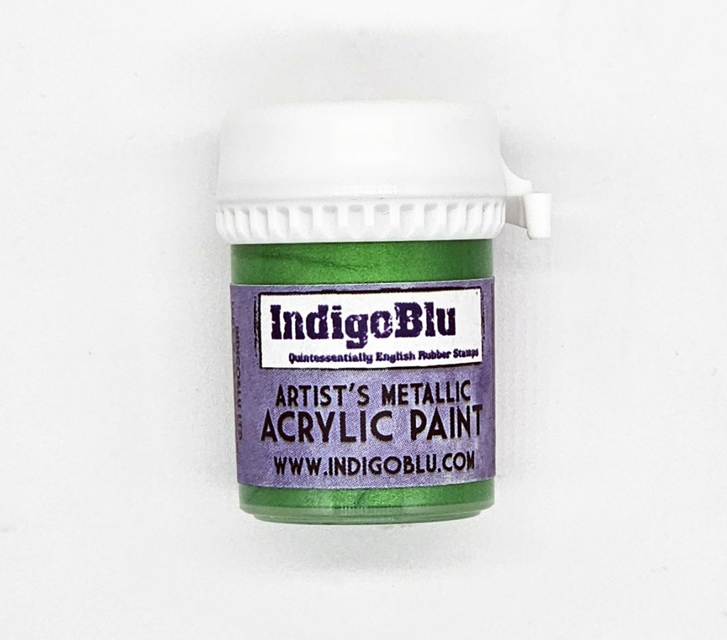 INDIGO BLU INDIGOBLU MAD HATTER ARTIST'S METALLIC ACRYLIC PAINT 20ml