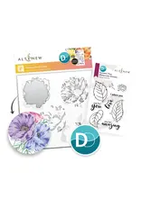 ALTENEW ALTENEW DYNAMIC DUO: WATERCOLOR DREAMS OUTLINE CLEAR STAMP AND STENCIL SET