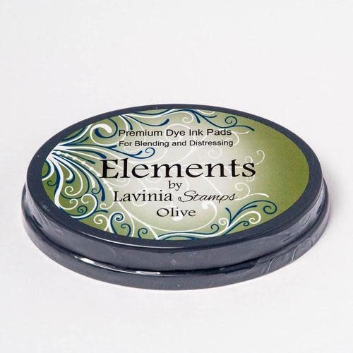 LAVINIA STAMPS LAVINIA ELEMENTS OLIVE PREMIUM DYE INK PADS