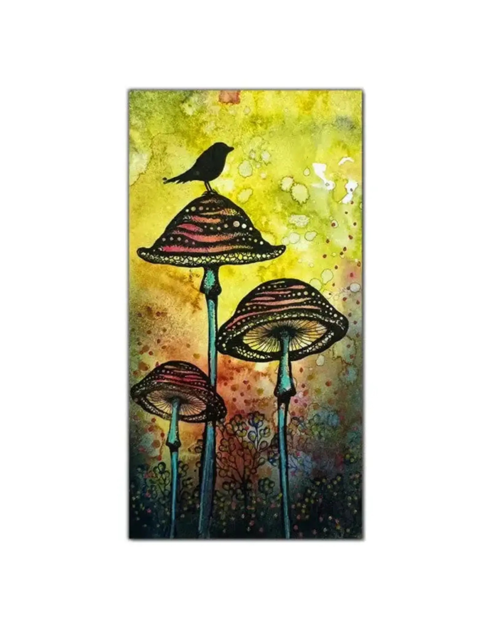 LAVINIA STAMPS LAVINIA SNAILCAP SINGLE MUSHROOM CLEAR STAMP