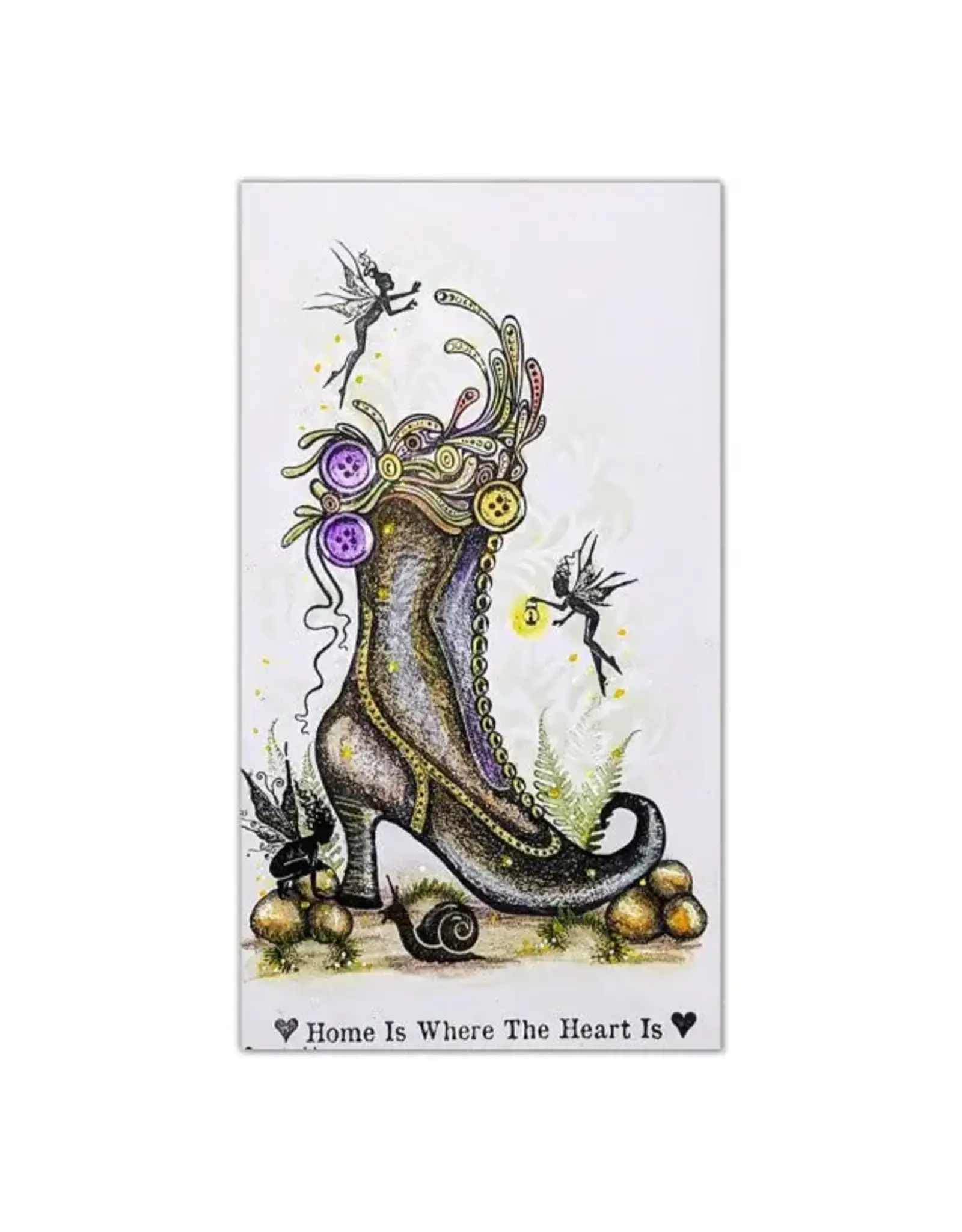 LAVINIA STAMPS LAVINIA PIXIE BOOT LARGE CLEAR STAMP