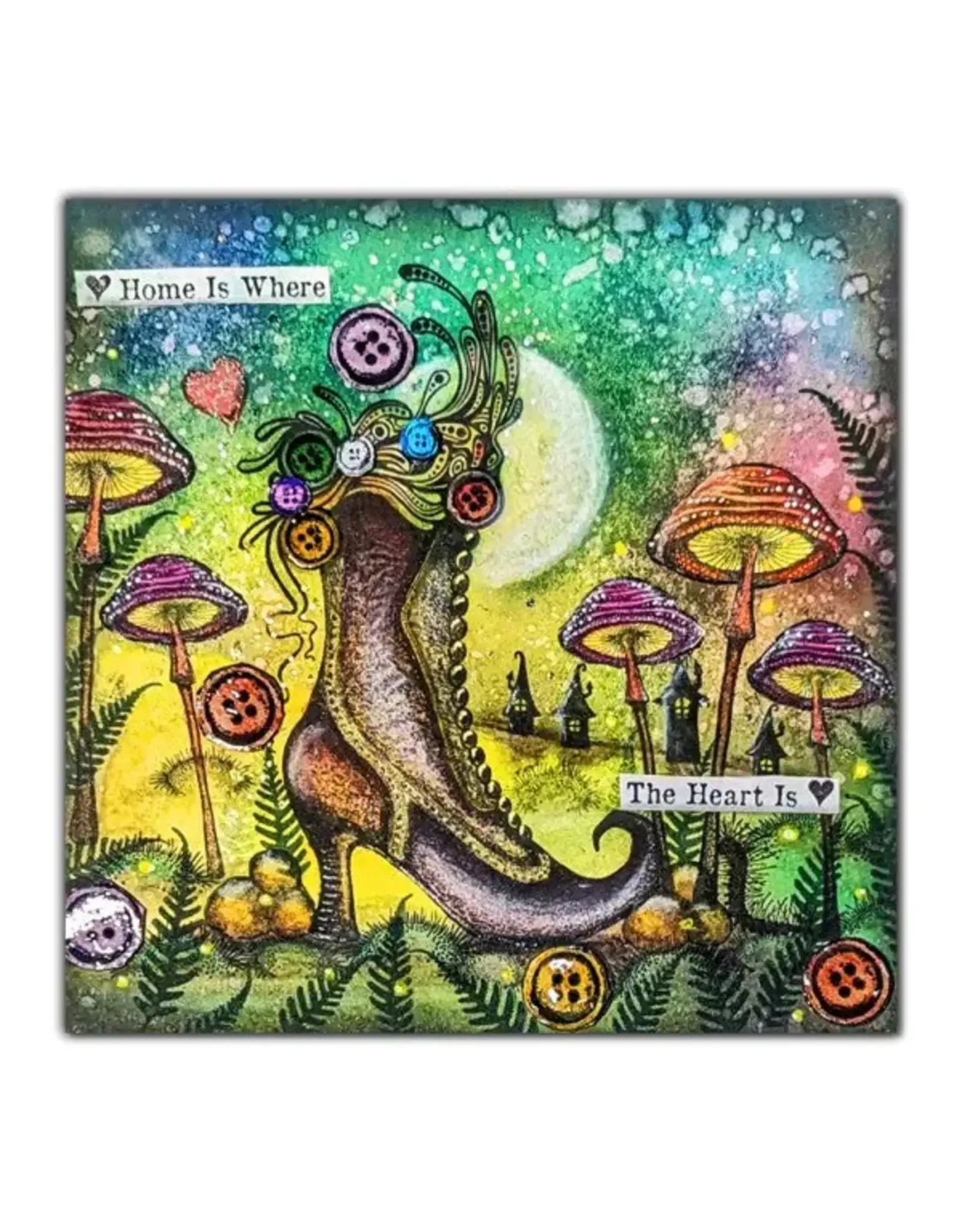 LAVINIA STAMPS LAVINIA PIXIE BOOT LARGE CLEAR STAMP